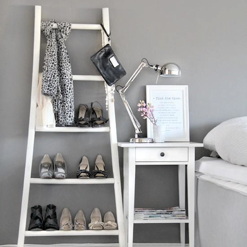 10 chic τρόποι να οργανώσεις τα παπούτσια σου